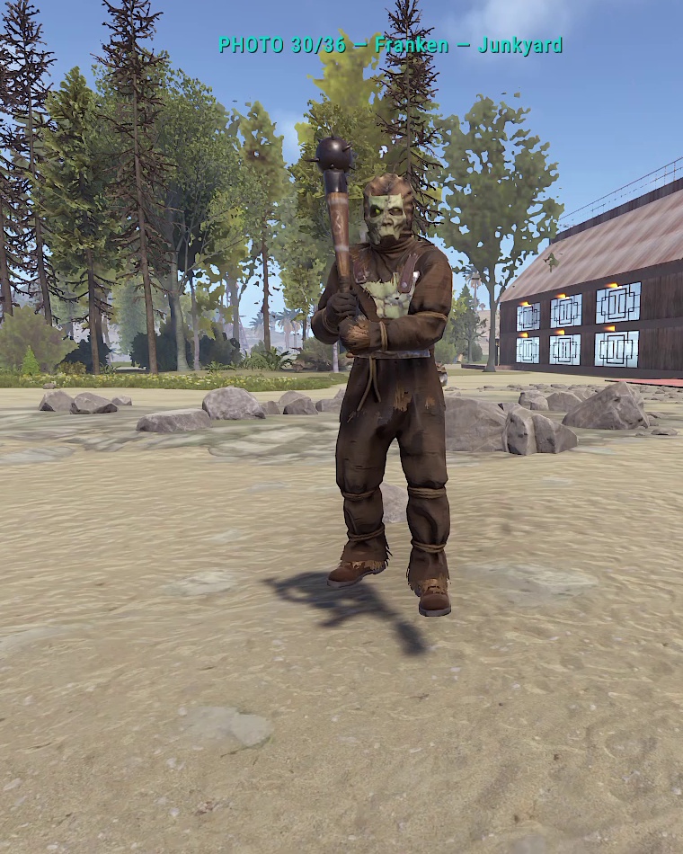 Actual in-game appearance of Franken