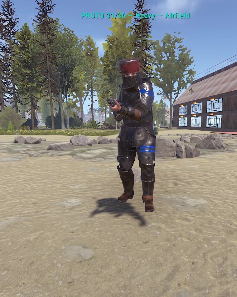 Actual in-game appearance of Heavy