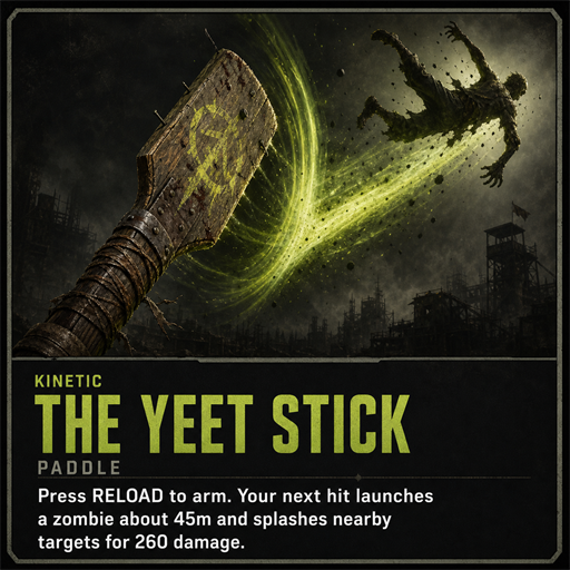 The Yeet Stick — Paddle