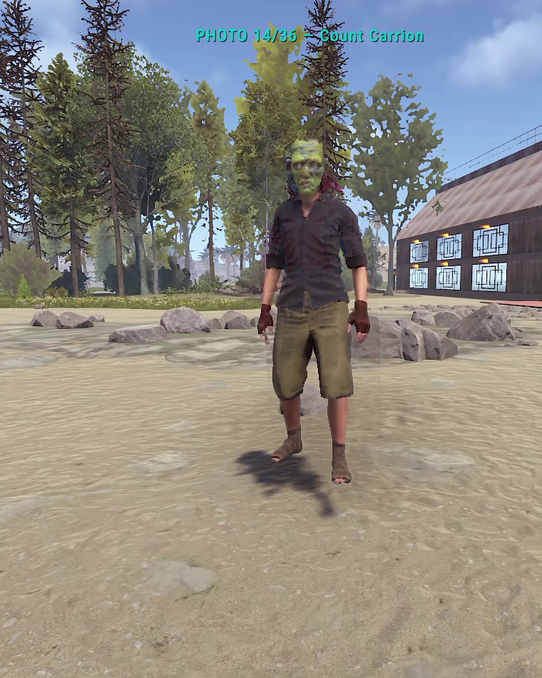 Actual in-game appearance of Count Carrion