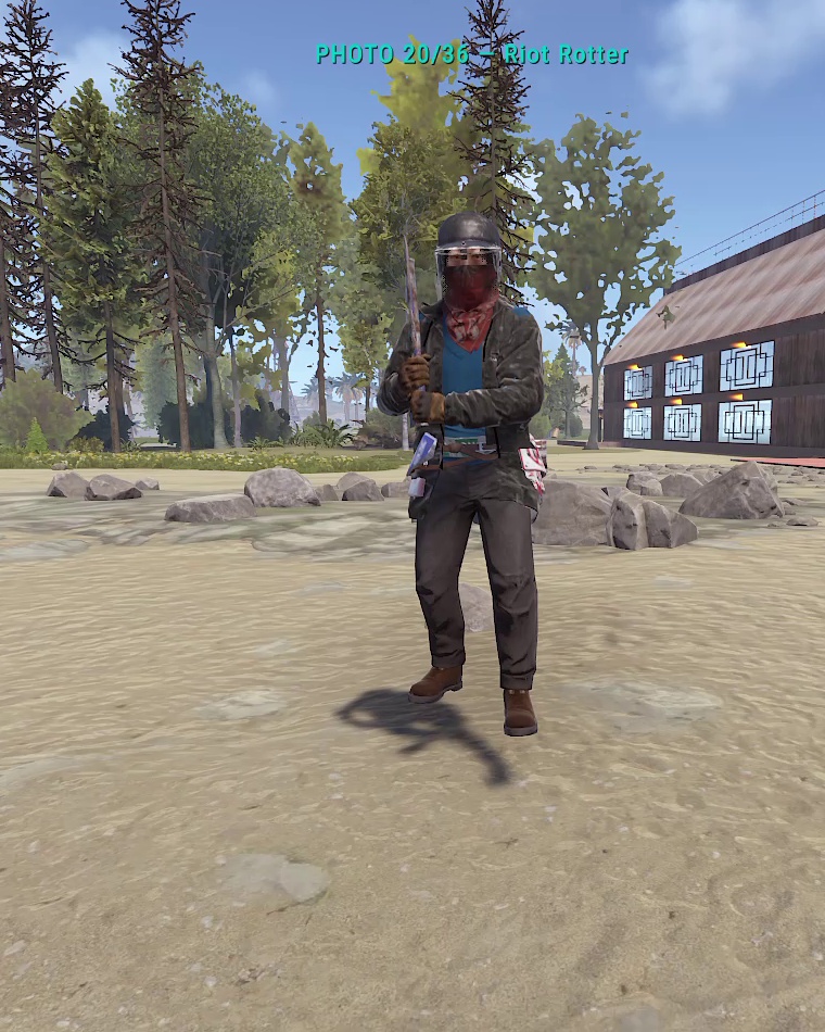 Actual in-game appearance of Riot Rotter