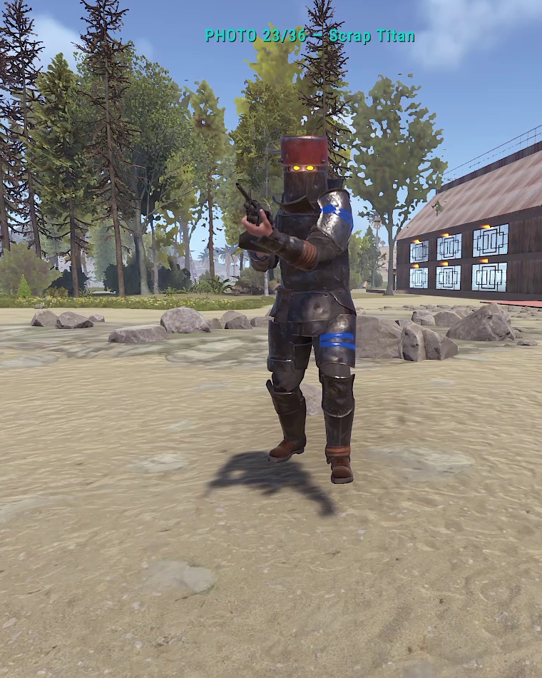 Actual in-game appearance of Scrap Titan
