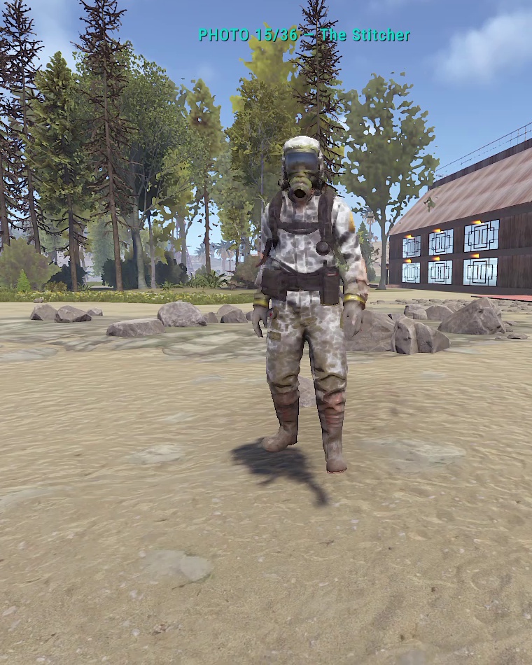 Actual in-game appearance of The Stitcher
