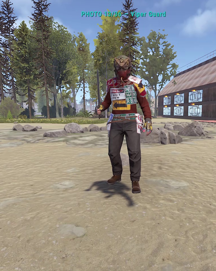 Actual in-game appearance of Viper Guard